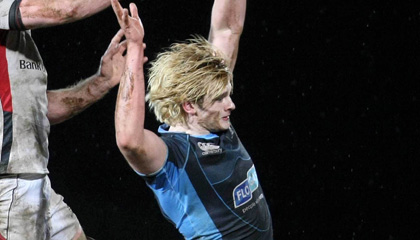 Richie Gray in action for Glasgow
