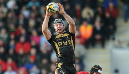 Ian Gough will captain the Ospreys against Connacht