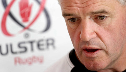 Ulster Coach Brian McLaughlin
