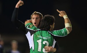 Connacht celebrate their win