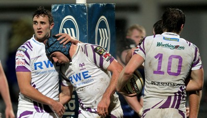 Ashley Beck, Justin Tipuric and Dan Biggar