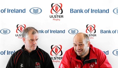 Brian McLaughlin and Rory Best
