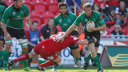 Gavin Duffy on the charge against the Scarlets