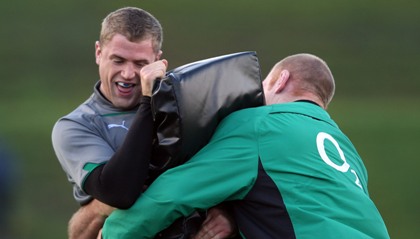 Jamie Heaslip and Paul O'Connell