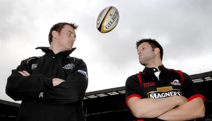 Ali Kellock and Allister Hogg