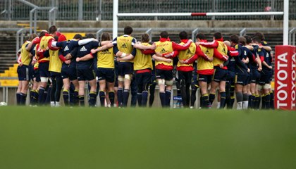 Munster in training