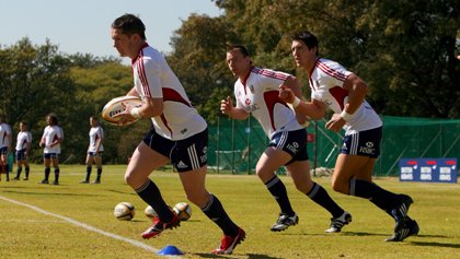 Shane Williams (left) and James Hook (right)