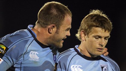 Ben Blair has agreed a contract extension at Cardiff Blues until 2010, Xavier Rush will be moving on