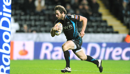 Ospreys team to face Ulster