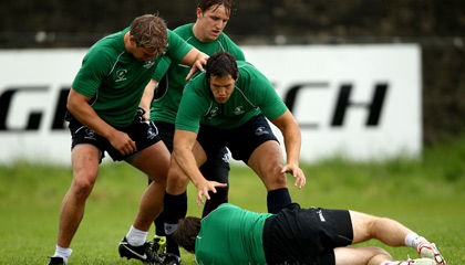 Connacht Training Session