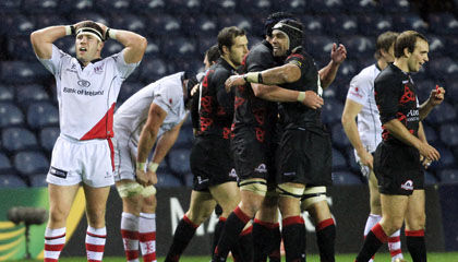 A contrast of emotions as the final whistle is blown