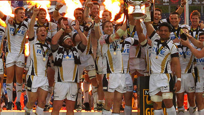 The Ospreys are crowned Magners League champions at the RDS