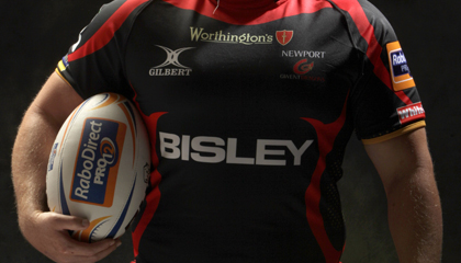 100 for Ashley as he Captains Dragons at Scarlets