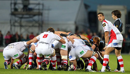 Ruan Pienaar made his debut at Ravenhill on Friday