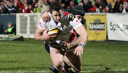 Tommy Seymour touches down for Ulster