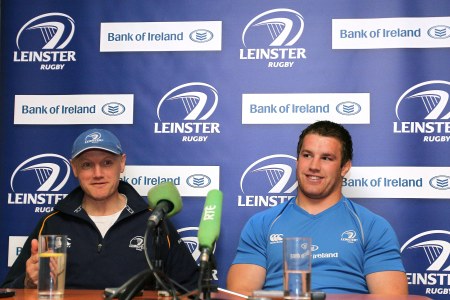 Joe Schmidt and Sean O'Brien