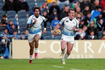 Sean Maitland and Stuart Hogg