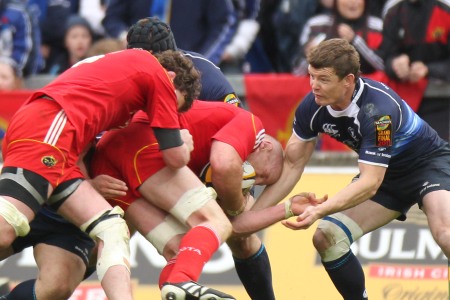 Paul O'Connell and Brian O'Driscoll