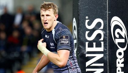 Ospreys team to play Scarlets