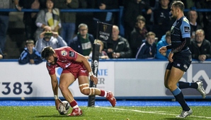 Scarlets make it four in a row with derby win over Cardiff Blues