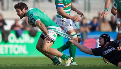 Benetton Treviso team v Newport Gwent Dragons