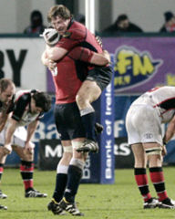 Jerry Flannery and Alan Quinlan