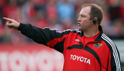 Tony McGahan is preparing for his first competitive challenge as Munster coach