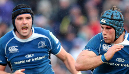 Shane Jennings and Brian O'Driscoll