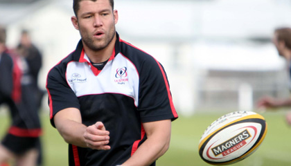 Carlo Del Fava will captain Ulster in the absence of Rory Best